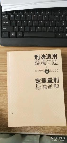 刑法适用疑难问题及定罪量刑标准通解