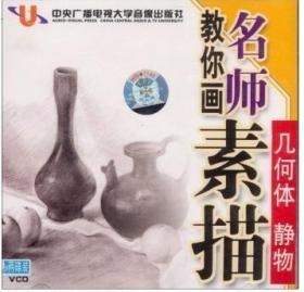 名师教你画素描系列之几何体静物2VCD 美术国画技能培训视频 高岩主讲