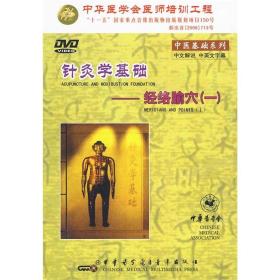 中医基础系列 针灸学基础 经络腧穴（一）DVD 光盘 范郁山 雷义铭 中华医学会医师培训工程 中华医学电子音像出版社