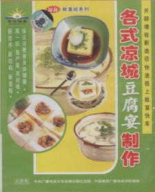 各式凉城豆腐宴制作 5VCD视频 适合厨师培训及家庭烹饪参考