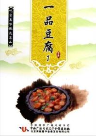 吃出美味 甄选菜品 一品豆腐1(DVD) 烹饪美食 教学光碟光盘