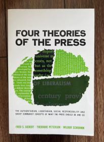 Four Theories of the Press: The Authoritarian, Libertarian, Social Responsibility, and Soviet Communist Concepts of What the Press Should be and Do