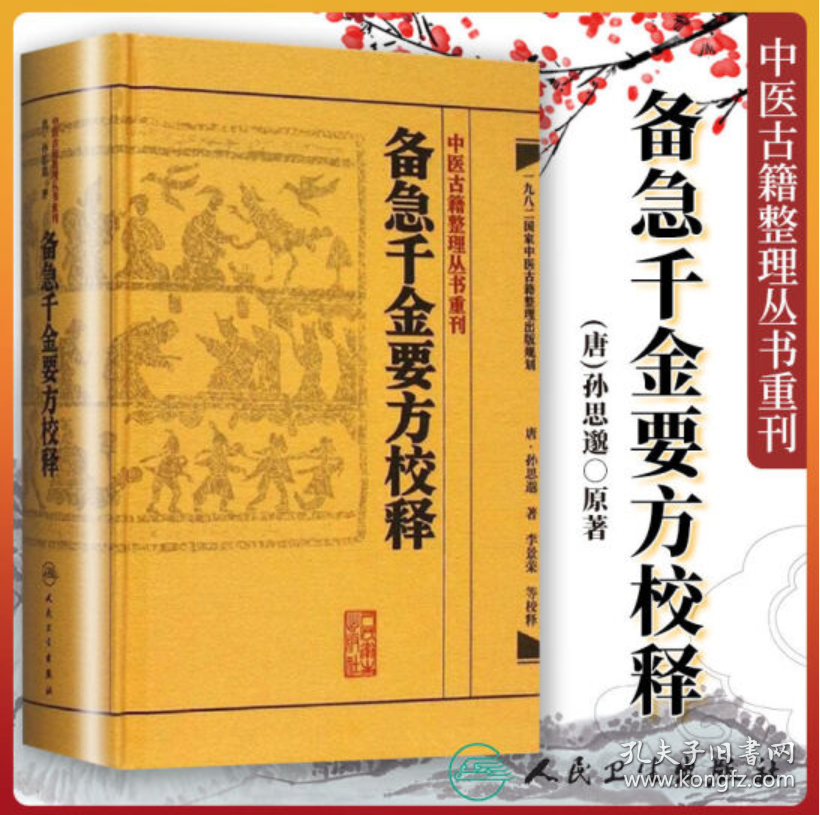 中医古籍整理丛书重刊.备急千金要方校释