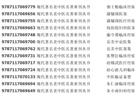 现代著名老中医名著重刊丛书