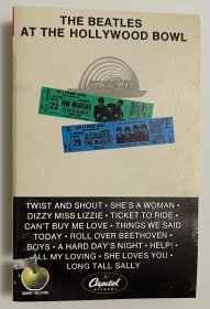 前朋克 The Beatles [披头士] 1977年现场专辑《The Beatles At The Hollywood Bowl》 [披头士乐队在好莱坞碗剧场] 美首版切口(打口)磁带(卡带)*1
推荐语: 几十年后的今天，仍然令人激动!