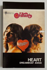 硬摇滚 Heart [心] 1975年首张专辑《Dreamboat Annie》 [梦舟安妮] 1976年加再版切口(打口)磁带(卡带)*1
推荐语:女版齐柏林飞艇!