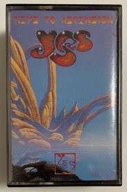 艺术摇滚Yes [是乐队] 1996年第4张现场+第15张录音室双专辑 《Keys To Ascension》 [升天之钥] 美首版切口(打口)磁带(卡带)*2
推荐语: 和声高亢，曲风宽广!
