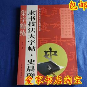 中国书法技法基础教程 隶书技法大字帖.史晨碑 施志伟 北京体育