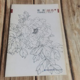 唯美白描精选 牡丹二