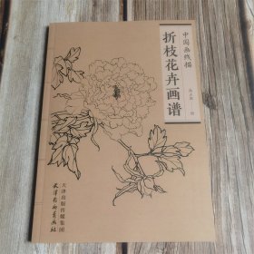中国画线描  折枝花卉画谱