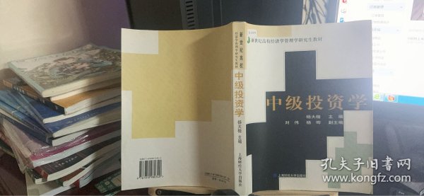 中级投资学——新世纪高校经济学管理学研究生教材