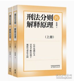 2024刑法分则的解释原理（上下册）