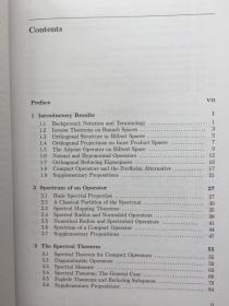 Spectral Theory of Bounded Linear Operators   精装英文原版