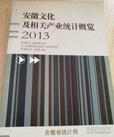 安徽文化及相关产业统计概览（2013）