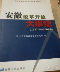 安徽改革开放大事记