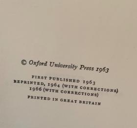 Oxford History of English Literature  牛津英国文学史   共6卷（第2、5、6、8、9、10和第12卷）   布面精装 书脊烫金 其中4卷都带护封