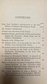 Autobiography of Edward Gibbon   吉本自传     布面精装      Lord Sheffield 原始编辑版  古典学家 J.B. Bury 作序  牛津世界经典丛书    吉本自传的权威版本