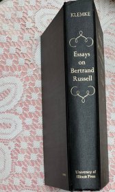 Essays  on Bertrand Russell   论罗素文集    布面精装 书脊、封面烫金图案  带护封     哲学专业师生、研究者必备