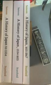 George Sansom： 日本史   插图本   全3卷  书后附 日语专名英译词汇表   北京大学出版社有中译本