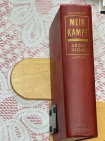 Annotated   Unexpurgated   Mein Kampf   (My Struggle)   英译详注本  （全一册） 布面精装  书脊烫金              1939 年老版书， 老版书不退货