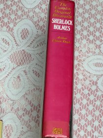 The Complete Original Illustrated Sherlock Holmes   插图本福尔摩斯探案全集    全书附 187 幅Sidney Paget 原插图作品    精装带护封  双排版   扉页带一张波士顿公共图书馆的藏书票