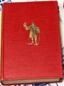 Everybody’s  Pepys    人手一册佩皮斯（佩皮斯日记 1660-1669略本 ） 彩布面精装   上书口刷红       品相好 封面有金饰佩皮斯肖像的这个版本极为罕见    带护封 ，护封有破损