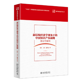 新结构经济学视角下的中国知识产权战略：理论与案例 唐恒 王勇 赵秋运 北京大学出版社