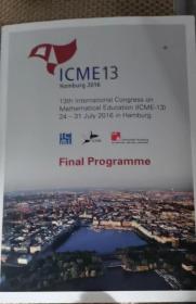 ICME 13 13th International Congress on Mathematical Education