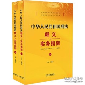 中华人民共和国刑法释义与实务指南上下册