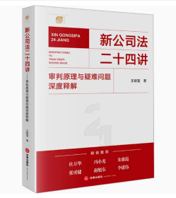 新公司法二十四讲：审判原理与疑难问题深度释解