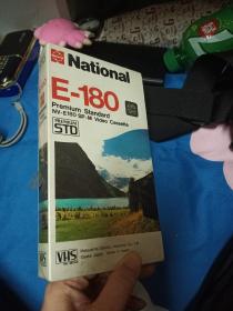 National（松下)-E180空白录像带，未开封