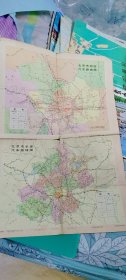 北京市区交通图1976