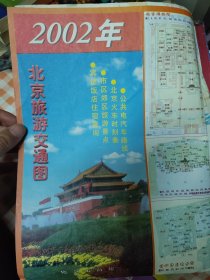 北京旅游交通图2002