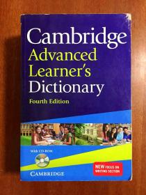 进口原装带光盘 剑桥高级学习词典 第4版  Cambridge Advanced Learner\'s Dictionary with CD-ROM (4th  edition)