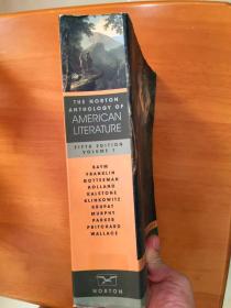 馆藏未阅  DICTIONARY THE NORTON ANTHOLOGY OF AMERICAN LITERATURE  3rd Eition  VL 1