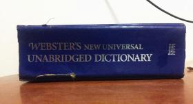 WEBSTER'S NEW UNIVERSAL  UNABRIDGED DICTIONARY  韦氏新通用英语大词典