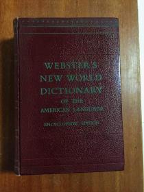 补图 美国进口辞典 带拇指索引 大16开本 韦氏新世界美国英语词典百科版 2卷本  第1版  Webster‘s  New World Dictionary of the American Language(  1st   Edition   Encyclopedic Edition