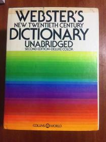 美国进口原装词典 Webster\\\\\\\'s New Twentieth Century Dictionary Unabridged  韦氏新20世纪大辞典 未删节本