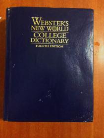 美国进口原装辞典 韦氏新世界词典 （第4版）Webster\'s New World Dictionary  4th   College Edition