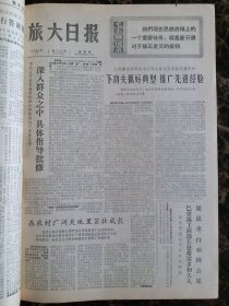 （大连日报）旅大日报1973年5月17日