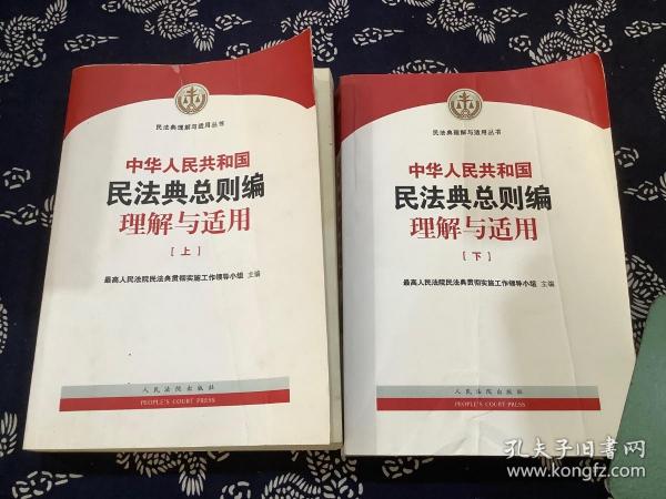 《中华人民共和国民法典总则编理解与适用》（上下）