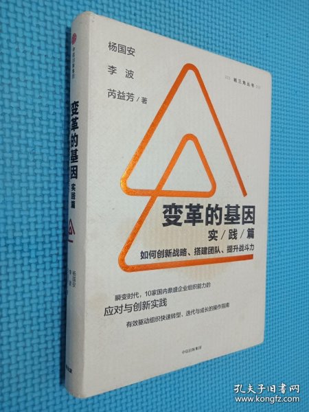 变革的基因：如何创新战略、搭建团队、提升战斗力（实践篇）