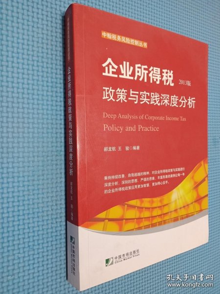 中翰税务风险控制丛书：企业所得税政策与实践深度分析（2013版）