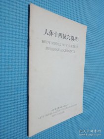 人体十四位穴模型、标准针灸穴位模型 2本合售