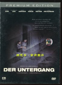 帝国的毁灭（Der Untergang）盒装DVD-9二碟，未拆封