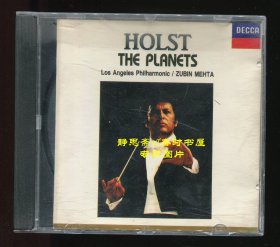霍尔斯特《行星组曲》CD一张，祖宾梅塔指挥洛杉矶爱乐乐团