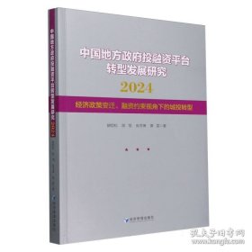 中国地方政府投融资平台转型发展研究 2024