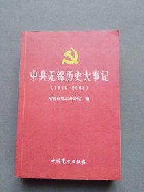 中共无锡历史大事记:1949.4-2005.12