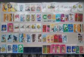 香港信销邮票散75枚（有高值及成套，合0.7一枚）