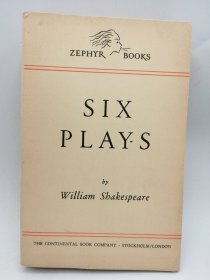 Six Plays of Shakespeare 英文原版-《莎士比亚六戏剧》